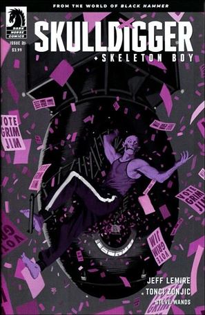 Skulldigger and Skeleton Boy issue 2 Tonci Zonjic Cover