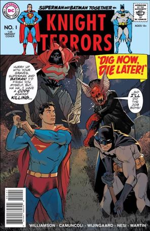 Knight Terrors issue 1-E Evan Doc Shaner 1:25 Cardstock Cover