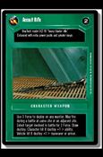Star Wars: Premiere Limited (Base Set) card 153 Assault Rifle