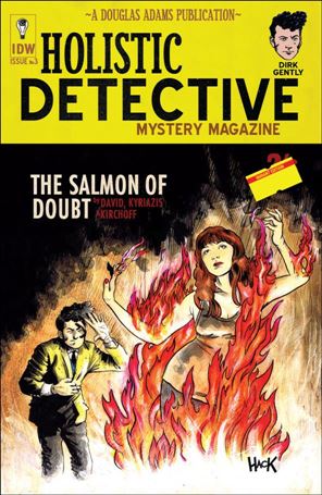 Dirk Gently's Holistic Detective Agency: The Salmon of Doubt issue 3-C Robert Hack 1:10 Cover