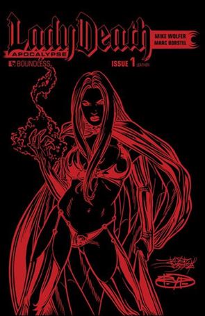 Lady Death: Apocalypse issue 1-L Leather Cover