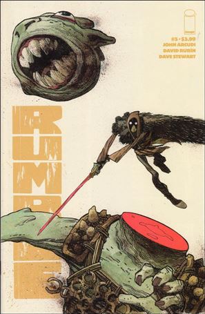 Rumble (2017) issue 5-B Gabriel Hernandez Walta Cover