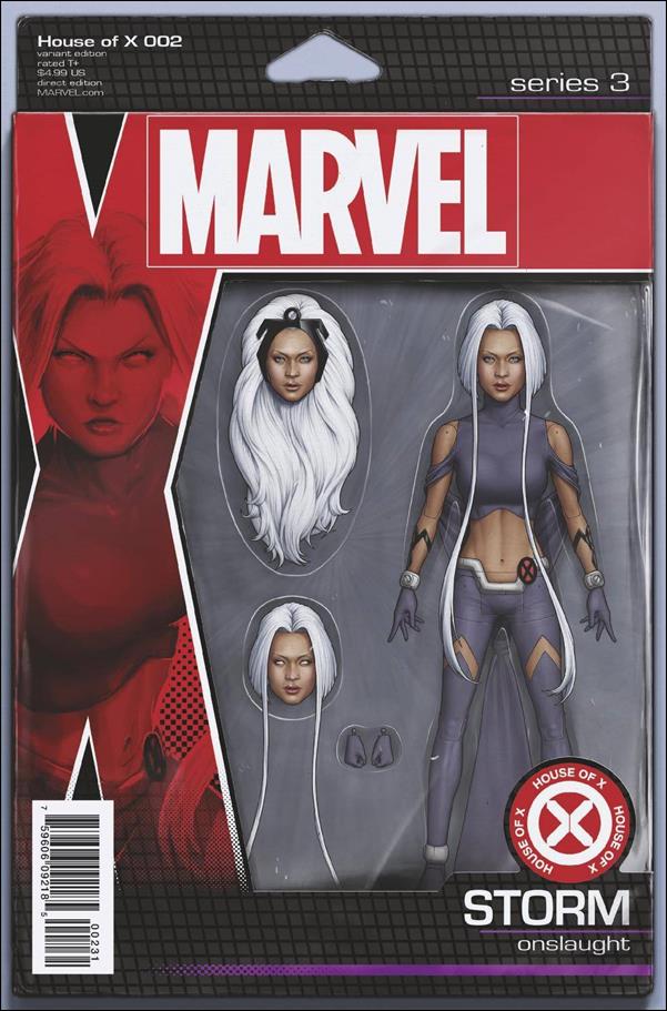 House of X issue 2-F John Tyler Christopher Action Figure Cover