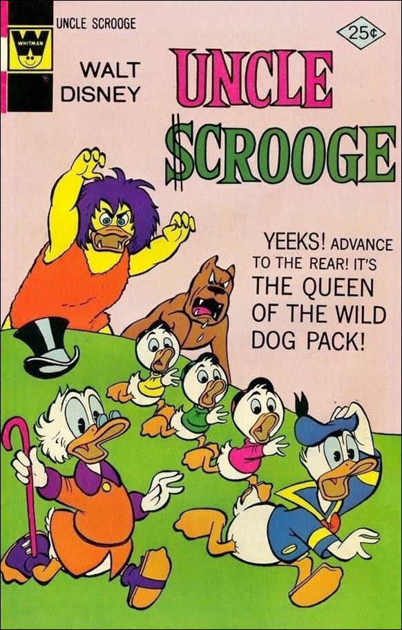 Walt Disney's Uncle Scrooge issue 128-B Whitman Cover