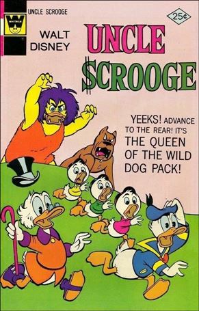 Walt Disney's Uncle Scrooge issue 128-B Whitman Cover
