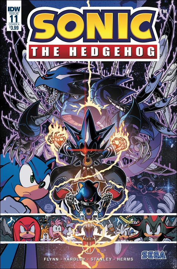 Sonic the Hedgehog (2018) issue 11 Jon Gray Cover