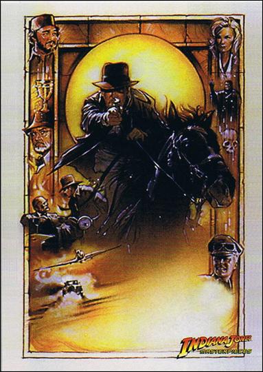 Indiana Jones Masterpieces (Base Set) card 23 Proposed " Indiana Jones" Art