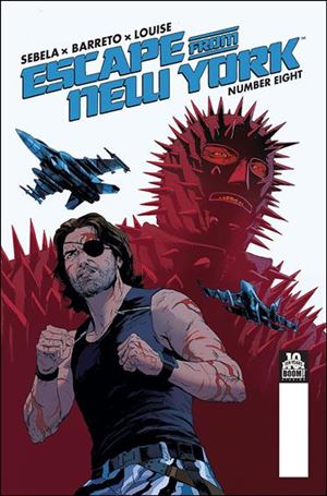 Escape from New York issue 8-B Robert Sammelin Cover