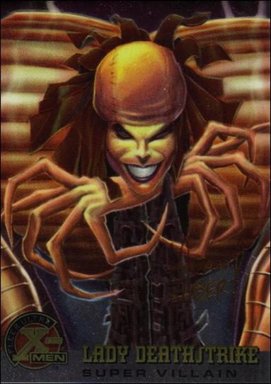 1996 Fleer Ultra X-Men All Chromium (Base Set) card 67 Lady Deathstrike