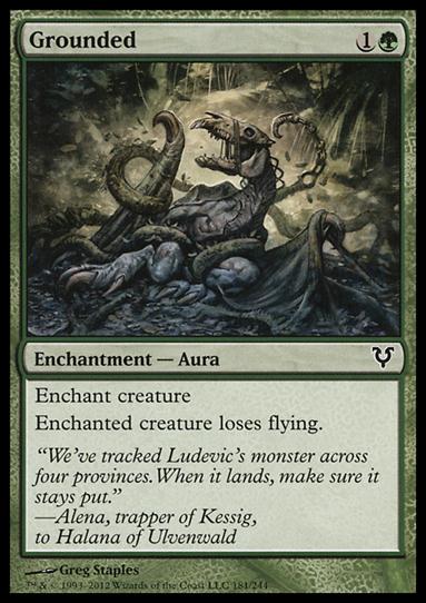 Magic the Gathering: Avacyn Restored (Base Set) card 181 Grounded