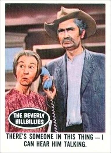 Beverly Hillbillies (Base Set) card 66 There's Someone in this Thing-I Can Hear Him 