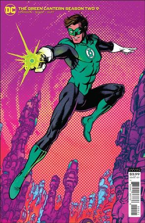 Green Lantern: Season Two issue 9-B Chris Burnham Cover