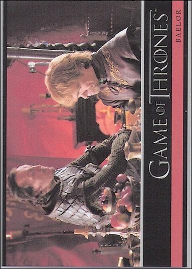 Game of Thrones: Season One (Base Set) card 25 Baelor