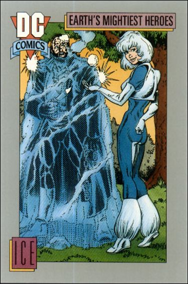 DC Cosmic Cards (Base Set) card 58 Ice