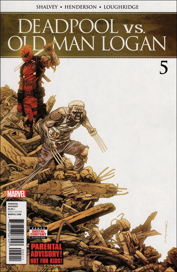 Deadpool Vs. Old Man Logan issue 5 Declan Shalvey Cover