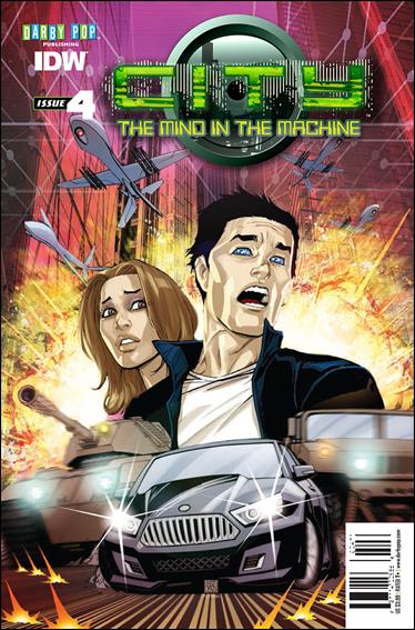 City: The Mind in the Machine issue 4 Bernard Chang Cover