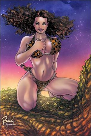 Cavewoman: The Return issue 2-D Budd Root Virgin Cover 1/500