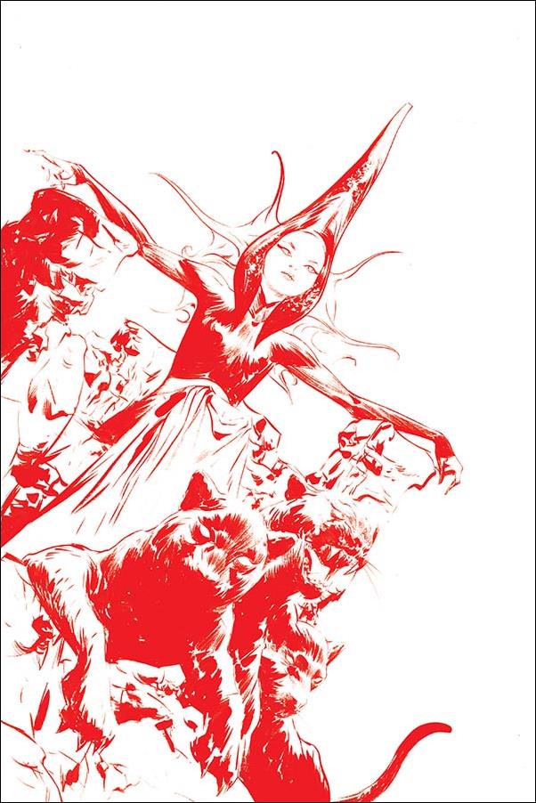 Sacred Six issue 4-K Jae Lee 1:21 Red & White Virgin Cover