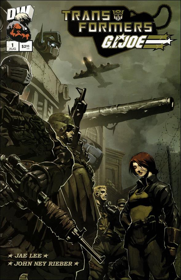 Transformers/G.I. Joe issue 1-B Pat Lee Cover