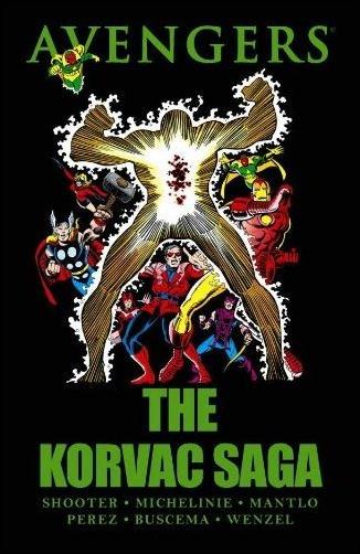 Avengers: The Korvac Saga issue nn Mass Market Dust Jacket