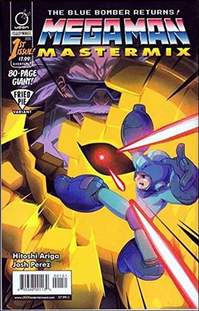 Mega Man Mastermix issue 1-D Chamba Fried Pie Cover