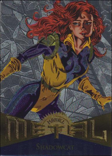 Marvel Metal (Parallel Flasher Set) card 117 Shadowcat