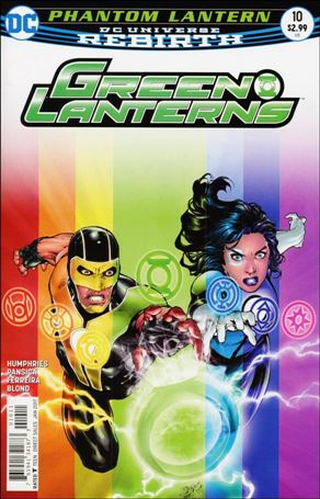Green Lanterns issue 10 Ed Benes Cover