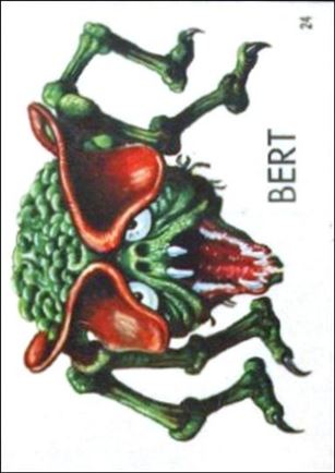 Ugly Stickers (1965) (Base Set) card 24 Bert
