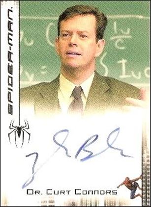 Spider-Man 3: The Movie (Autograph Subset)  card 3 Dylan Baker as Dr. Curt Connors
