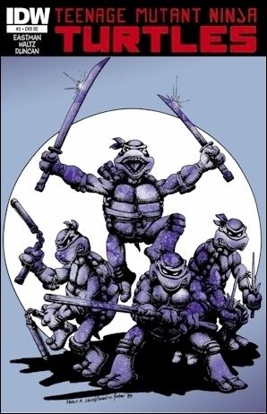 Teenage Mutant Ninja Turtles (2011) issue 2-E Peter Laird Jetpack Comics Cover 1/1000