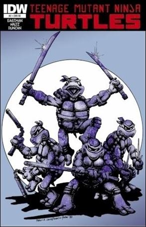 Teenage Mutant Ninja Turtles (2011) issue 2-E Peter Laird Jetpack Comics Cover 1/1000
