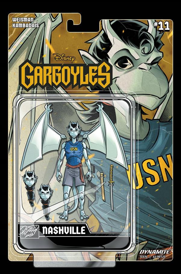 Gargoyles (2022) issue 11-F Action Figure Cover