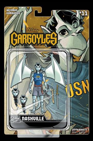 Gargoyles (2022) issue 11-F Action Figure Cover
