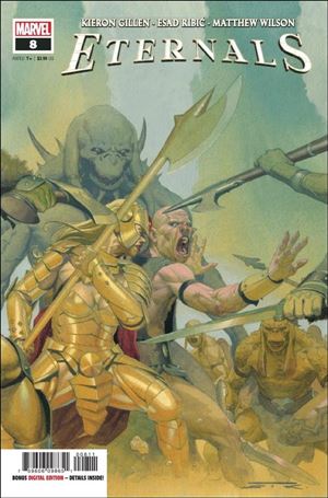 Eternals (2021) issue 8 Esad Ribic Cover