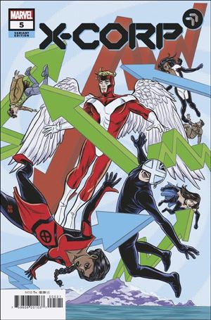 X-Corp issue 5-B Michael Allred Cover