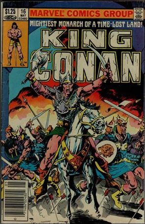 King Conan (1980) issue 16-B Canadian Price Cover