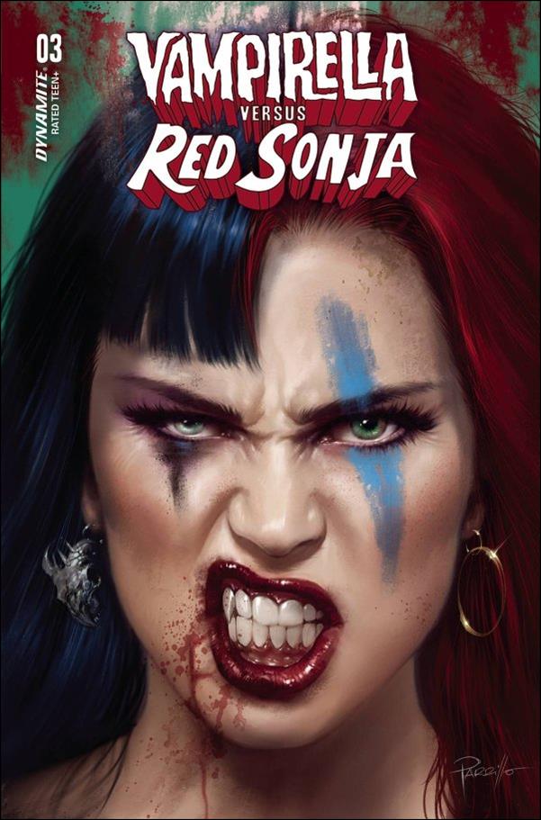 Vampirella Versus Red Sonja issue 3 Lucio Parrillo Cover