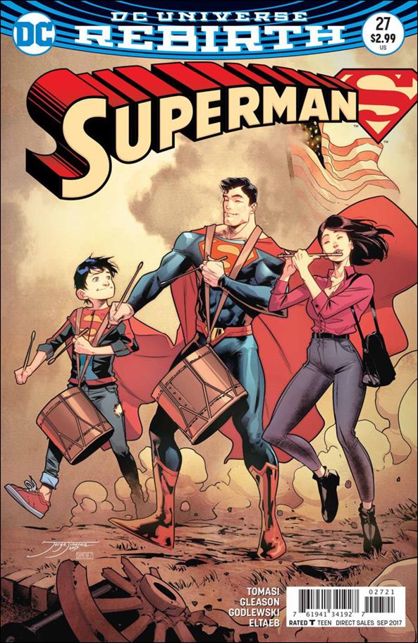 Superman (2016) issue 27-B Jorge Jimenez Cover