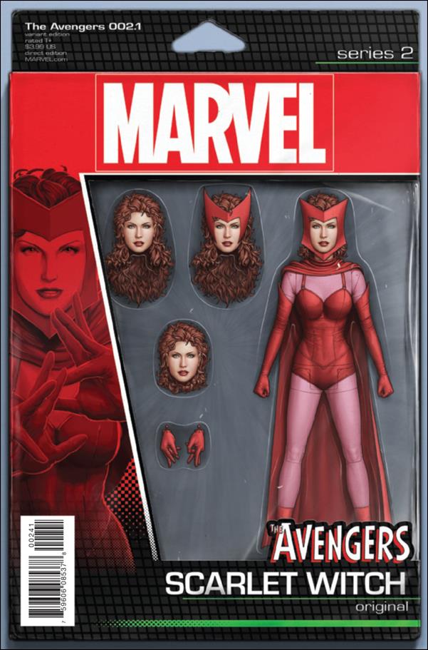 Avengers (2017) issue 2.1-D John Tyler Christopher Action Figure Cover