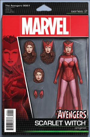 Avengers (2017) issue 2.1-D John Tyler Christopher Action Figure Cover