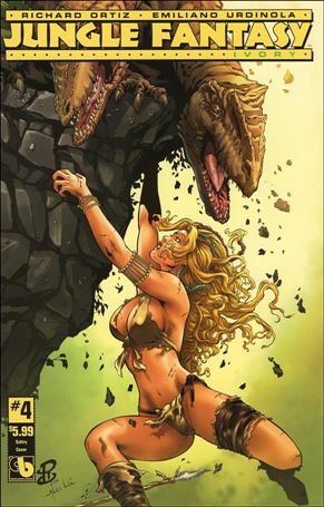 Jungle Fantasy: Ivory issue 4-D Christian Zanier Sultry Cover