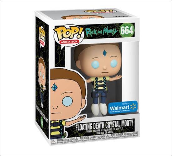 POP! Animation figure 664 Floating Death Crystal Morty