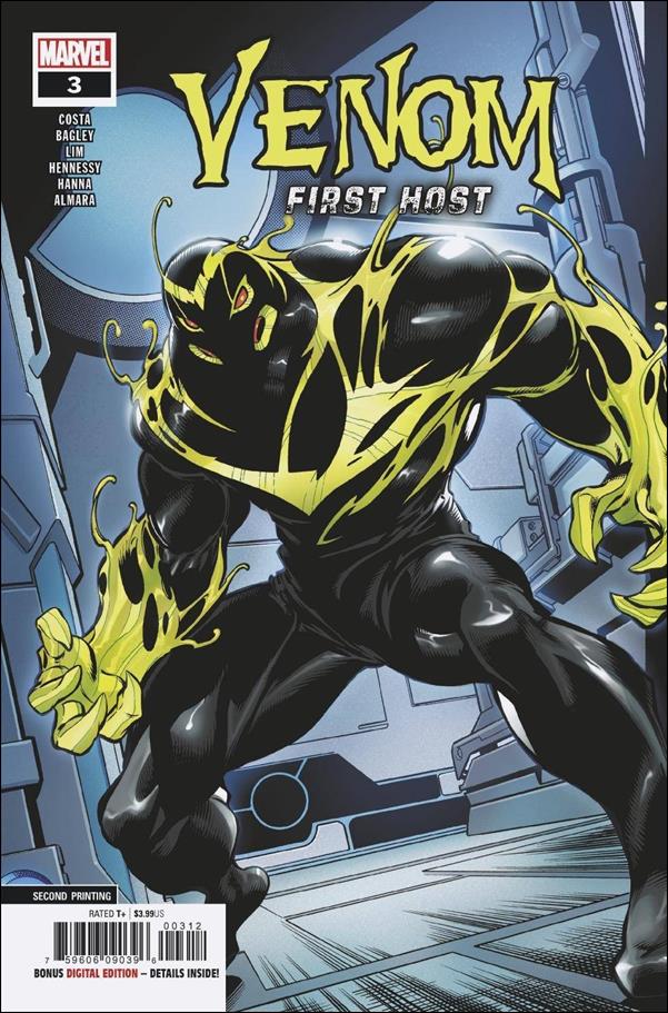 Venom: First Host issue 3-C Mark Bagley Cover (2nd Printing)
