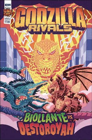 Godzilla Rivals: Biollante vs. Destoroyah issue nn-B Andrew MacLean Cover
