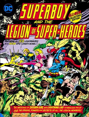 Superboy and the Legion of Super-Heroes Tabloid Edition Cover Image 1