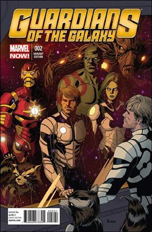 Guardians of the Galaxy (2013) issue 2-C Paolo Rivera 1:50 Cover