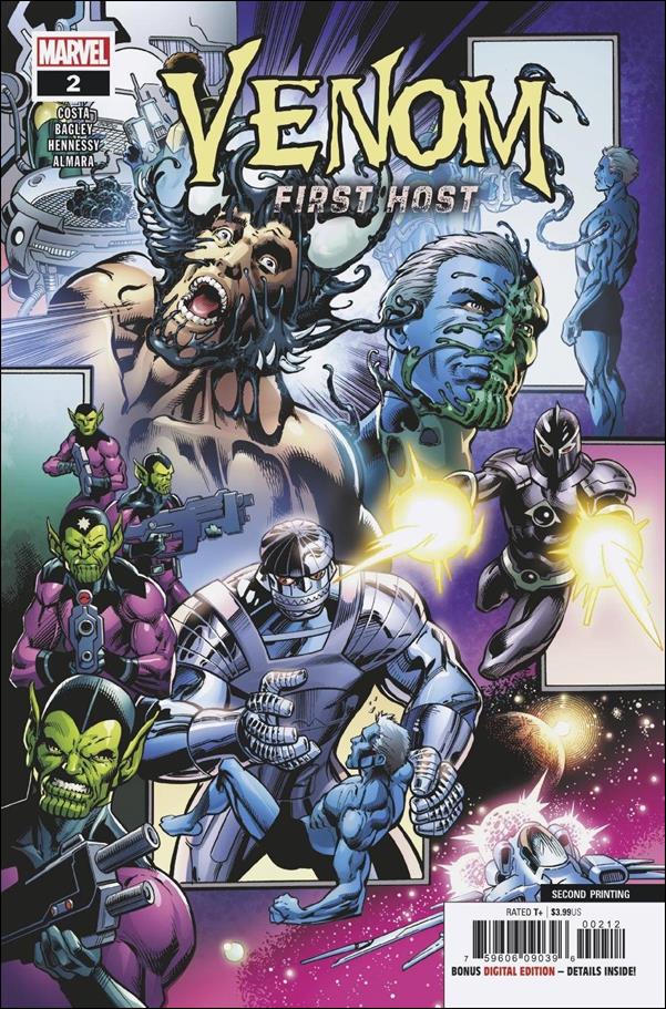 Venom: First Host issue 2-C Mark Bagley Cover (2nd Printing)