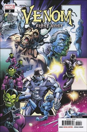 Venom: First Host issue 2-C Mark Bagley Cover (2nd Printing)