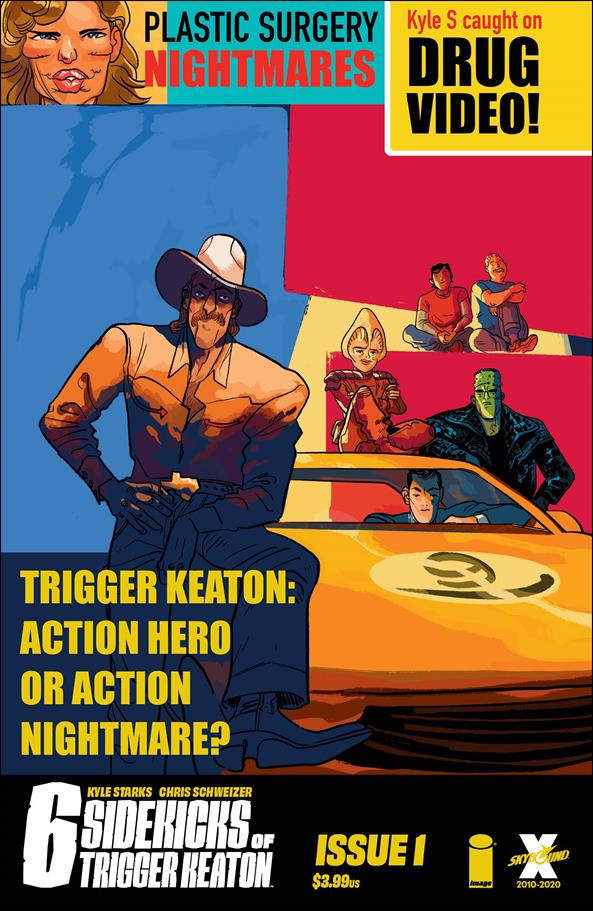 Six Sidekicks of Trigger Keaton issue 1-B Erica Henderson Cover