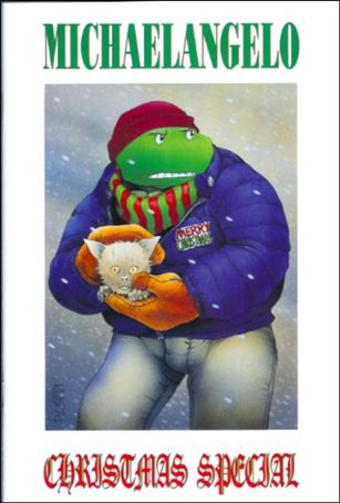 Teenage Mutant Ninja Turtles Michaelangelo Christmas Special Cover Image 1